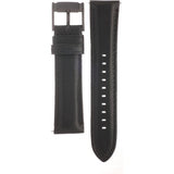 Fossil Grant Automatic Chronograph Black Dial Black Leather Strap Watch for Men - ME3028