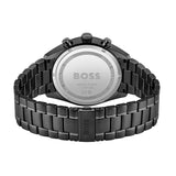 Hugo Boss Talent Chronograph Ceramic Black Dial Black Steel Strap Watch for Men - 1513581