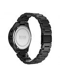 Hugo Boss Talent Chronograph Ceramic Black Dial Black Steel Strap Watch for Men - 1513581