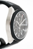 Hugo Boss Velocity Black Dial Black Leather Strap Watch for Men - 1513716
