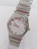 Marc Jacobs White Dial Silver Steel Strap Watch for Women - MBM3052