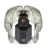 Philipp Plein The Skull Black Dial Black Silicone Strap Watch for Men - PWAAA0621