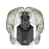 Philipp Plein High-Conic Automatic Black Dial Black Stainless Steel Strap Watch For Men - PWRAA0823