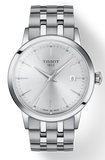 Tissot Classic Dream Silver Dial Silver Steel Strap Watch for Men - T129.410.11.031.00