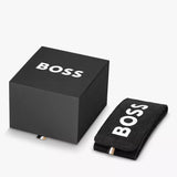 Hugo Boss Hero 2.0 Chronograph Green Dial Silver Steel Strap Watch for Men - 1514268
