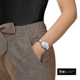 Tissot PR 100 Quartz Silver Dial Silver Steel Strap Watch for Women - T150.210.11.031.00