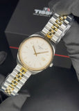 Tissot Ballade Quartz Silver Dial Two Tone Steel Strap Watch for Men - T156.410.22.031.00