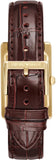 Emporio Armani Gino White Dial Brown Leather Strap Watch for Men - AR11665