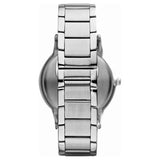 Emporio Armani Renato Blue Dial Silver Steel Strap Watch for Men - AR11180