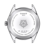 Tissot PR 100 Sport Chic Lady Blue Dial Silver Steel Strap Watch for Women - T101.910.11.351.00
