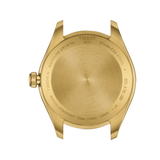Tissot PR 100 Gold Dial Gold Steel Strap Watch for Women - T150.210.33.021.00