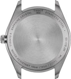 Tissot PR 100 Quartz Silver Dial Black Leather Strap Watch for Men - T150.410.16.031.00