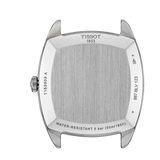 Tissot Stylist Quartz Silver Dial Brown Leather Strap Watch for Women - T159.909.16.031.00
