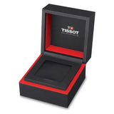 Tissot PR 100 Black Dial Black Leather Strap Watch for Men - T150.410.16.051.00
