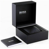Hugo Boss Bossmatic Automatic Black Dial Black Steel Strap Watch for Men - 1514215