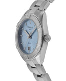Tissot PR 100 Sport Chic Lady Blue Dial Silver Steel Strap Watch for Women - T101.910.11.351.00