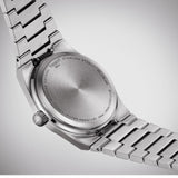 Tissot PRX Quartz Ice Blue Dial Silver Steel Strap Watch for Women - T137.010.11.351.00