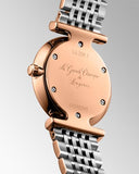 Longines La Grande Classique De Longines Diamonds Mother of Pearl Dial Two Tone Mesh Bracelet Watch for Women - L4.209.1.97.7