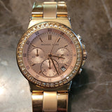 Michael Kors Dylan Rose Gold Rose Gold Steel Strap Watch for Women - MK5586