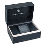 Maserati Epoca Chronograph Blue Dial Brown Leather Strap Watch For Men - R8871618014