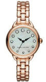 Marc Jacobs Betty Mother of Pearl White Dial Rose Gold Steel Strap Watch for Women - MJ3511