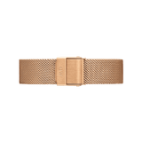 Daniel Wellington Petite Rose Gold Dial Rose Gold Mesh Bracelet Watch For Women - DW00100471