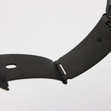 Nixon 51-30 Chrono Black Dial Black Steel Strap Watch for Men - A083-1042