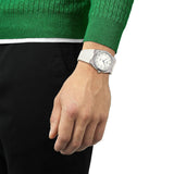 Tissot PRX 40 White Dial White Rubber Strap Watch For Men - T137.410.17.011.00