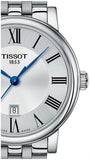 Tissot Carson Premium Lady Silver Dial Silver Steel Strap Watch For Women - T122.210.11.033.00