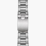 Tudor Black Bay GMT Silver Dial Silver Steel Strap Watch for Men - M79830RB-0010