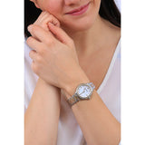 Emporio Armani Mia Quartz Mother of Pearl Dial Two Tone Steel Strap Watch For Women - AR11524