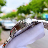 Tissot Chemin Des Tourelles Powermatic 80 Lady Silver Dial Silver Steel Strap Watch For Women - T099.207.11.118.00