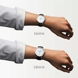 Daniel Wellington Dapper Cornwall White Dial Blue Nylon Strap Watch For Men - DW00100262
